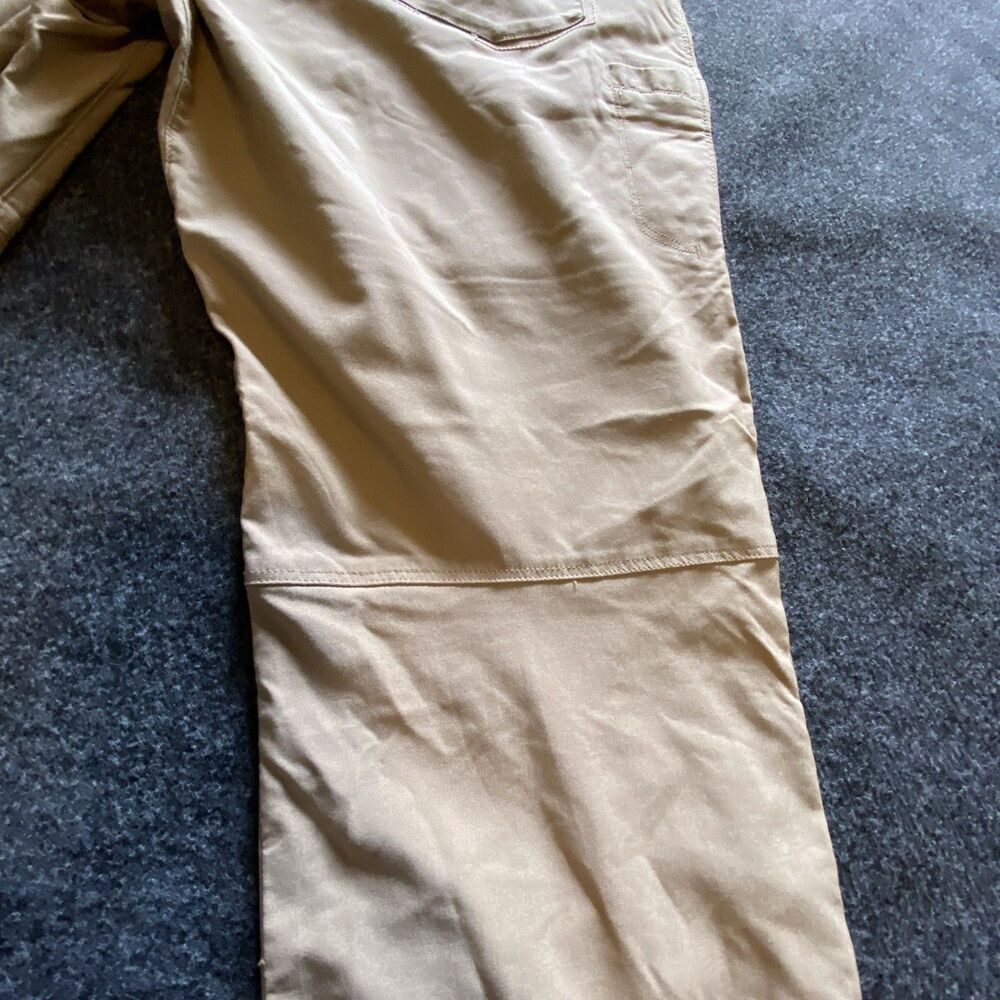 Columbia Sportswear Tan Outdoor Pants Size 34W 30L Polyester And Nylon - Picture 11 of 15